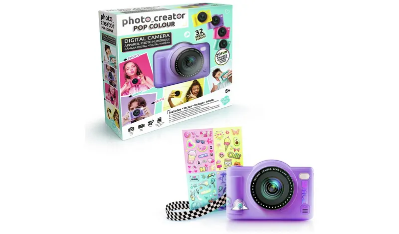 Photo Creator Pop Colour Camera Purple