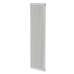 GoodHome Kensal HG1800500W White Thermodynamic Vertical Designer 4937BTU Radiator, (W)500mm x (H)1800mm