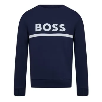 Boss Kids Large Logo Sweatshirt, Logo Design