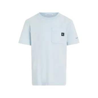 Calvin Klein Jeans Kids' Vintage Wash Pocket Regular Fit T-Shirt