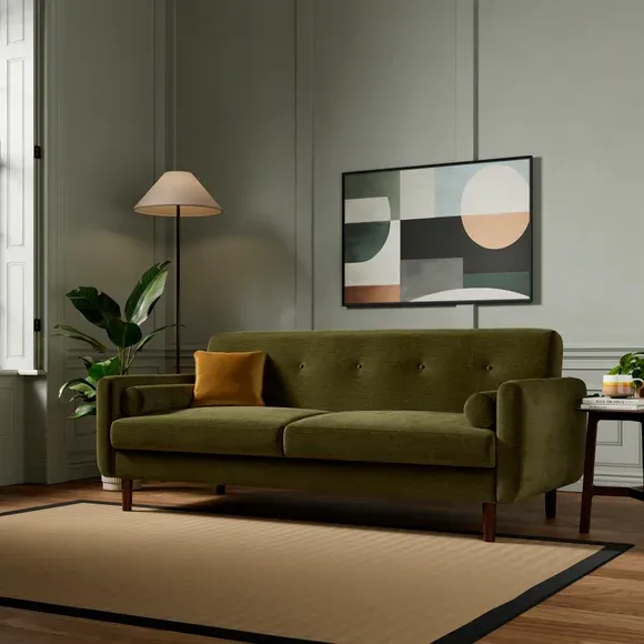 Margot Chenille Clic Clac Storage Sofa Bed