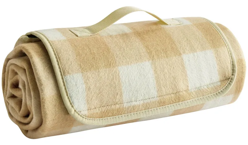 Home Country Check Picnic Rug
