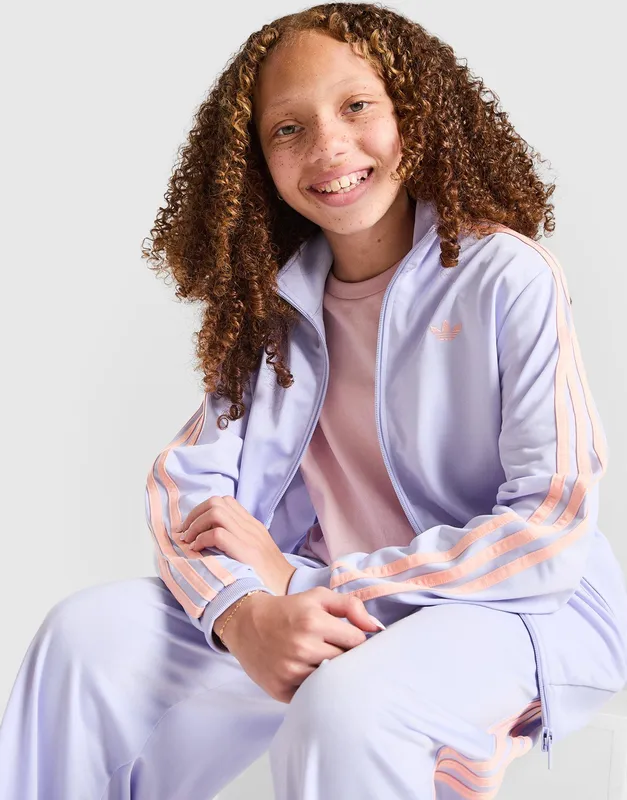 adidas Originals Girls' Firebird Full Zip Track Top Junior