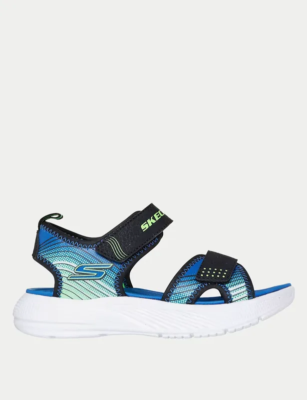 Skechers Kid's Microspec-Splash™ Riptape Sandals (9½ Small - 4 Large)