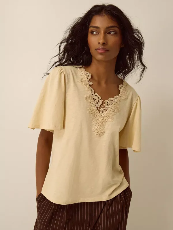 Monsoon Layla Lace Top
