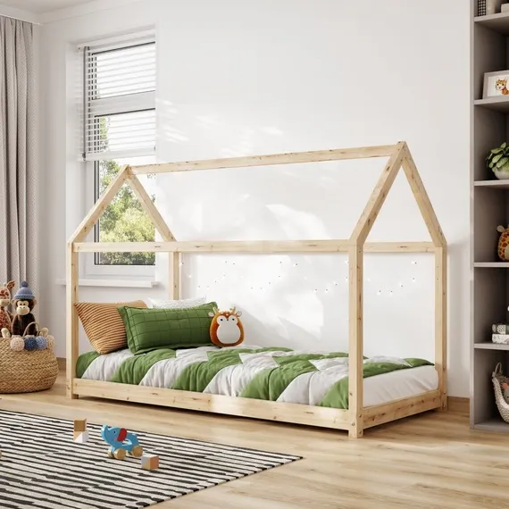 Play House Bed Frame - Pine