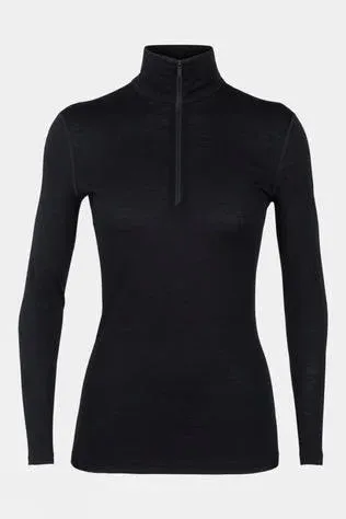 Icebreaker Womens 200 Oasis Long Sleeve Half Zip Thermal Top