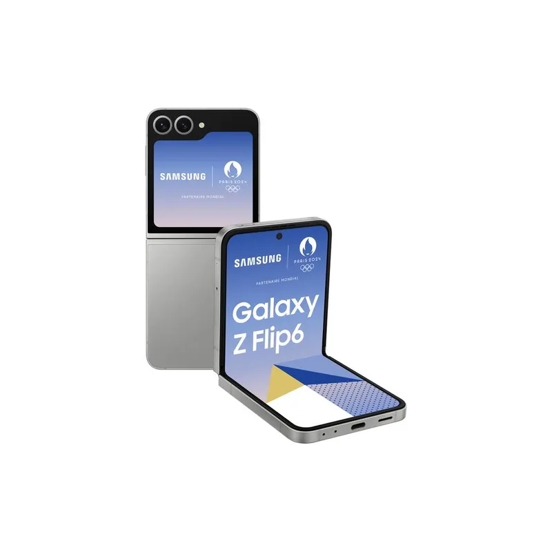 Galaxy Z Flip6 – Refurbished, Premium, Silver, 256 GB
