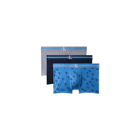 Calvin Klein Men's Mono Cotton Low-Rise Trunks 3 Pack