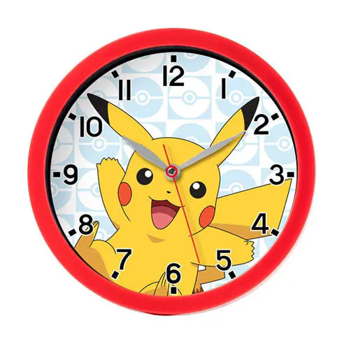 Pokemon Pikachu Round Wall Clock
