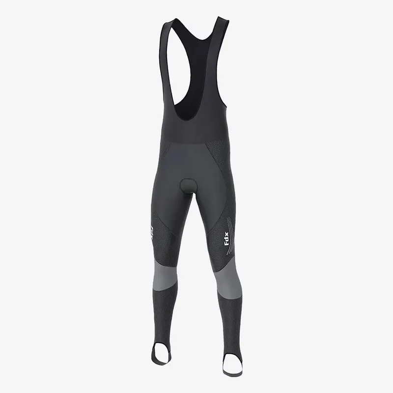FDX Men's Thermodream Cycling Bib Tights 3D Gel Padded Thermal Roubaix Trouser
