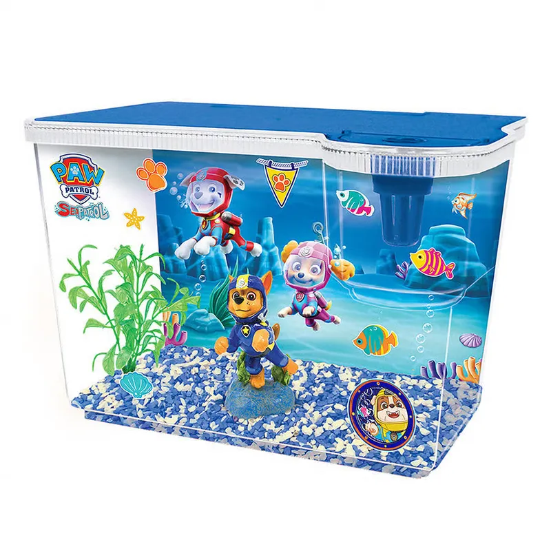Paw Patrol Penn Plax Big Eye Aquarium Kit