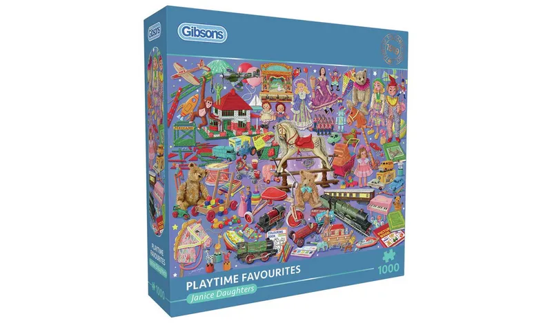Gibsons Playtime Favourites 1000 Piece Jigsaw Puzzle