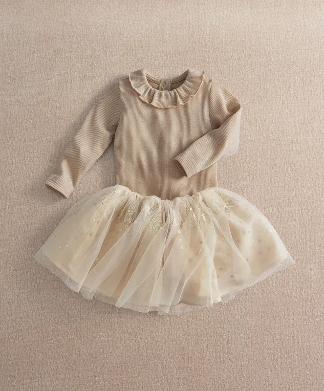 Mamas & Papas Gold Sequin Tutu & Bodysuit