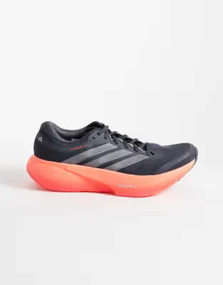 adidas Running Supernova Rise 3 trainers in black and red fade