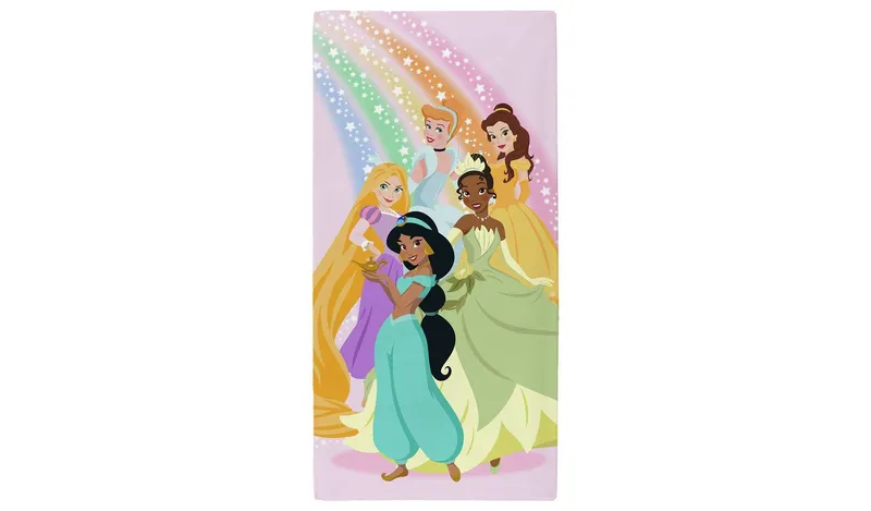 Disney Princess Beach Towel - Pink