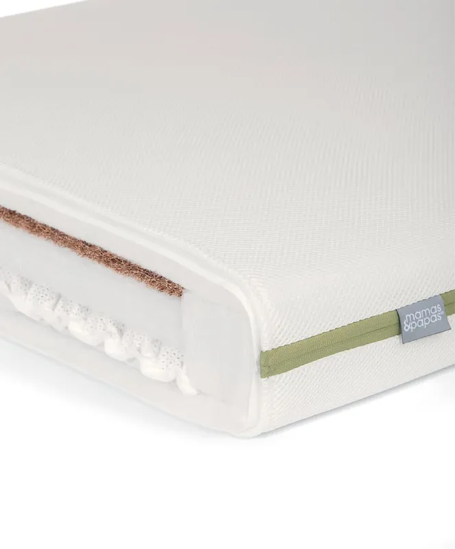 Mamas & Papas Premium Dual Core+ Small Cotbed and Cot Mattress