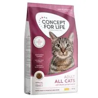 10kg Concept for Life Dry Cat Food - 8 + 2kg Free! *