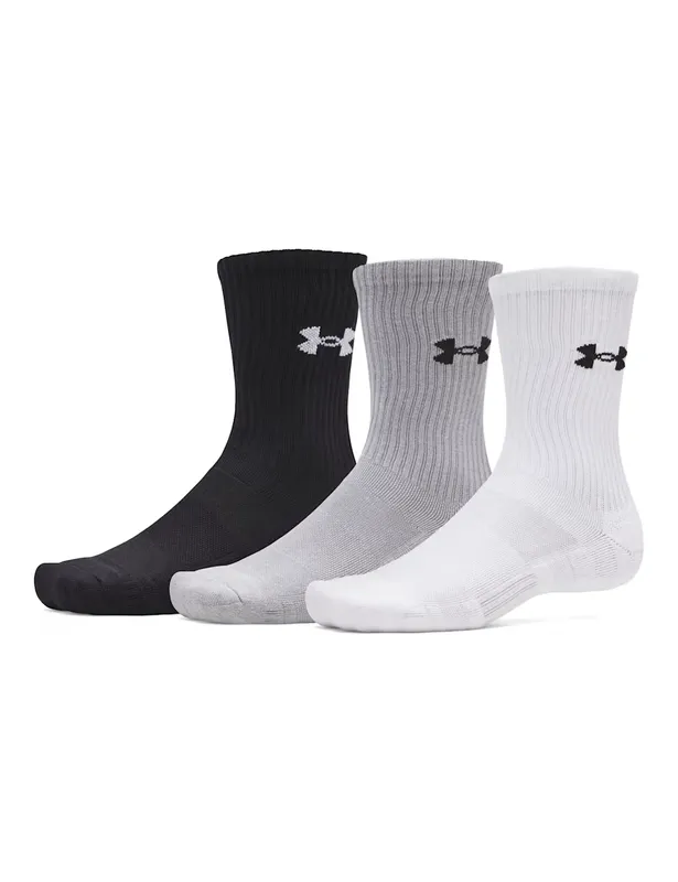 Under Armour 3 Pack Performance Logo Sports Socks