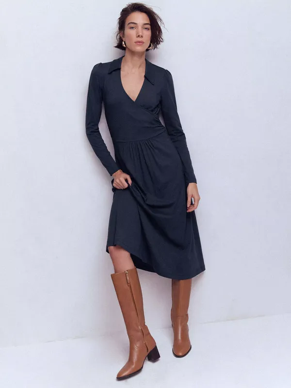 Boden Carla Jersey Wrap Dress