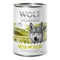Wolf of Wilderness Adult Single Protein Saver Pack 24 x 400g