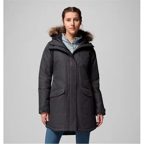 Columbia Women's Suttle Mountain Down Sherpa-Lined Synthetic Down Parka