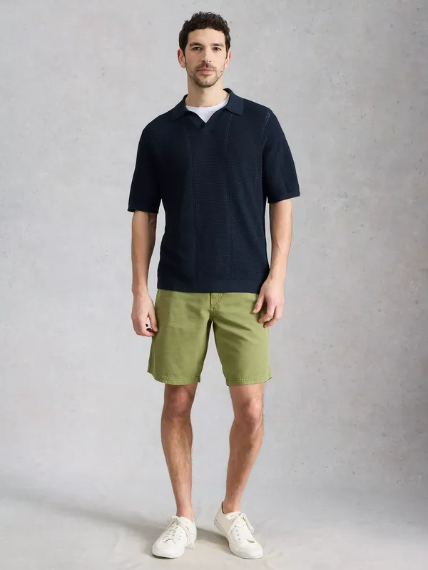 White Stuff Thame Polo Shirt, Midnight Blue