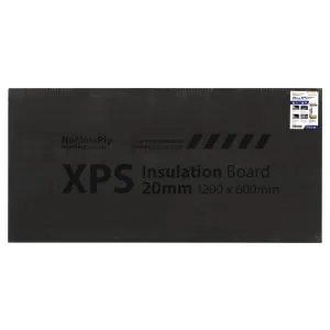 NoMorePly XPS Insulation Board - 20 x 600 x 1200mm