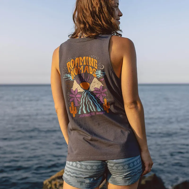 Passenger Clothing Cactus Vest - Faded Black