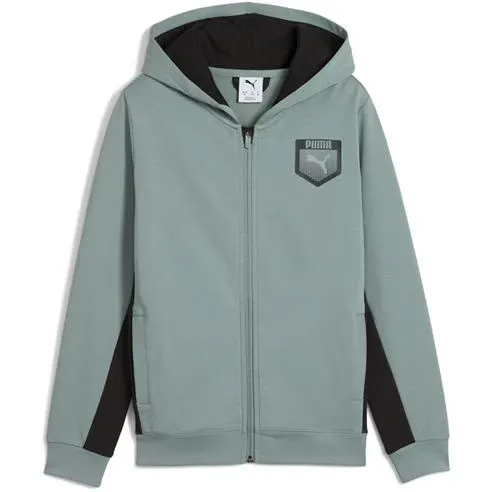Puma Unisex Kids' Active Full-Zip Hoodie
