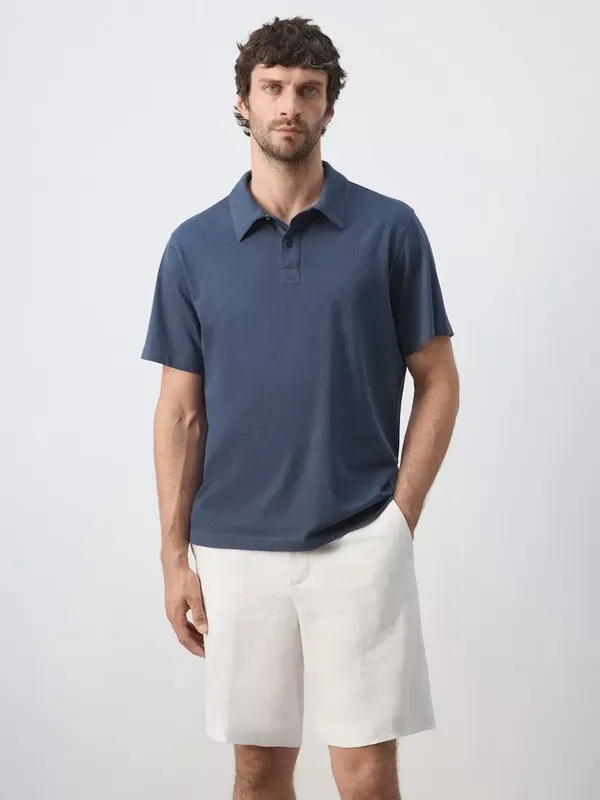 Mango Cotton Polo Shirt