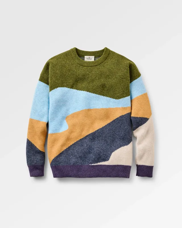 Passenger Clothing Scenic Knitted Jumper - Scenic Deep Plum