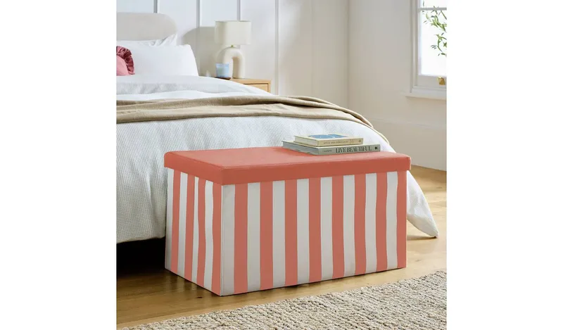 Argos Home Medium Fabric Ottoman