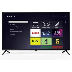 40 Inch Smart Roku HD Ready TV - Black