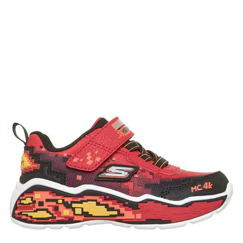 Skechers Kids' Mega Scene Hook and Loop Low-Top Trainers