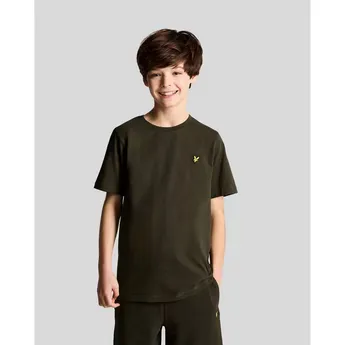 Lyle and Scott Lyle & Scott Kids Plain Cotton T-Shirt
