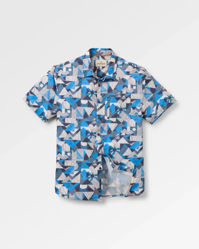 Passenger Clothing 365 Active Shirt - Sun Patch Marine Blue