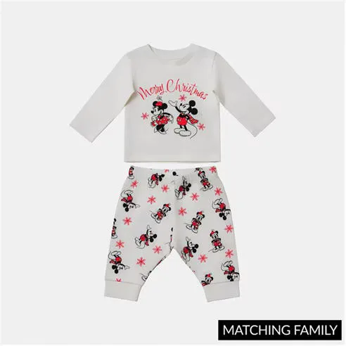 Character Baby Disney Xmas Family Cotton Pyjamas