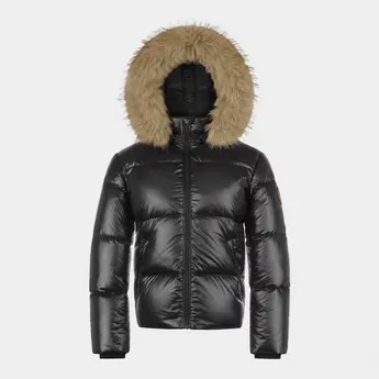 Arctic Army Kids' Winter Water-Resistant Short Puffer Jacket