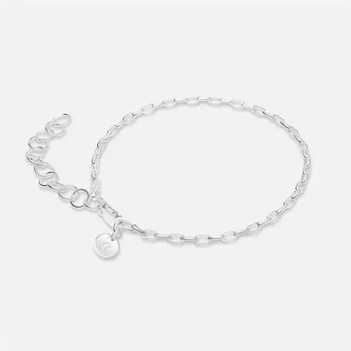 COMMON LINES Mens Cable Chain Bracelet