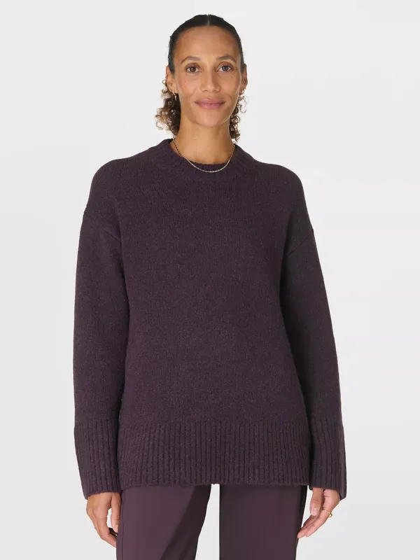 Sweaty Betty Alpine Crew Neck Wool Blend Jumper