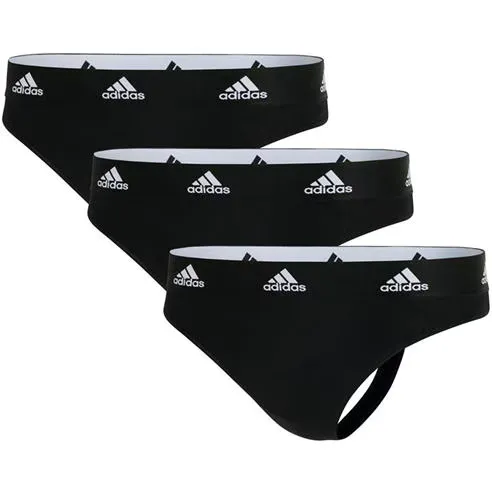 adidas 3-Pack Active Comfort Cotton Thong