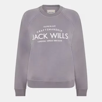 Jack Wills Hunston Graphic Crew Neck Sweatshirt