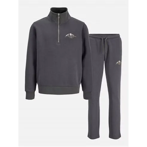Jack and Jones Kids' Mountain Quarter Zip Fleece Tracksuits