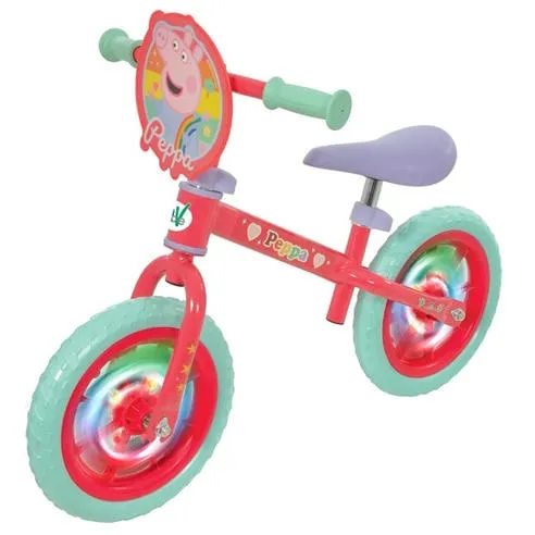 Peppa Pig 12 Balance Bike with Light Up Wheels