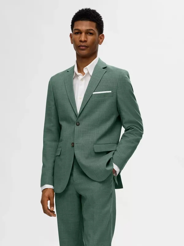 Selected Oasis Wool Linen Blend Suit Jacket